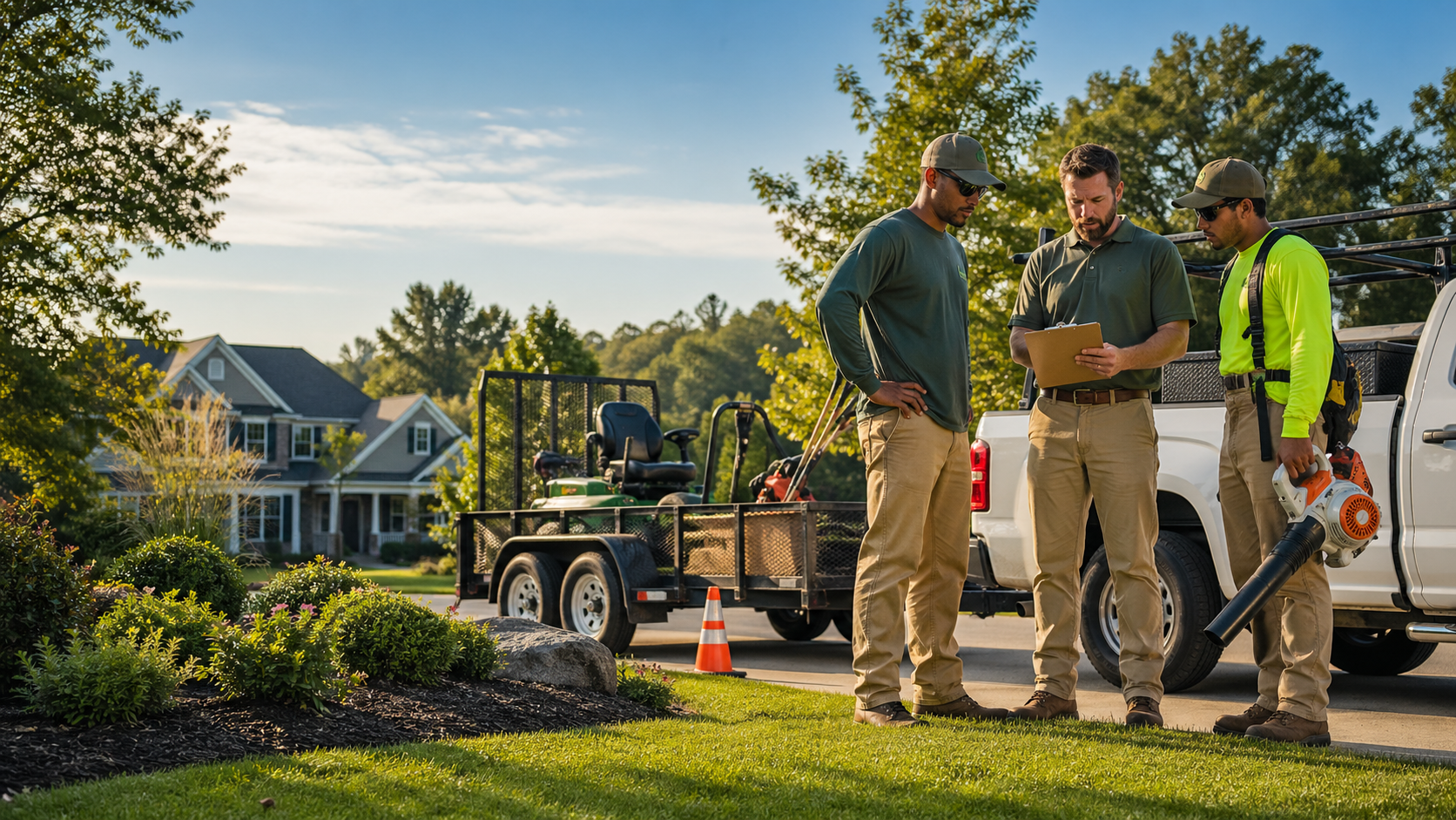 North Carolina landscaping workers comp 3-employee rule for lawn care and tree service businesses
