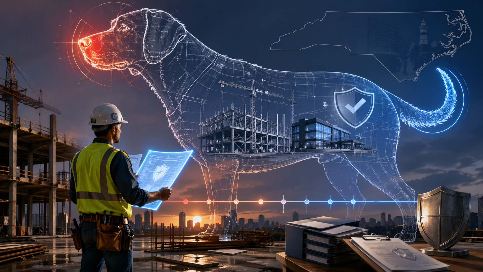 Prior acts coverage North Carolina general contractor reviewing the nose of the dog rule