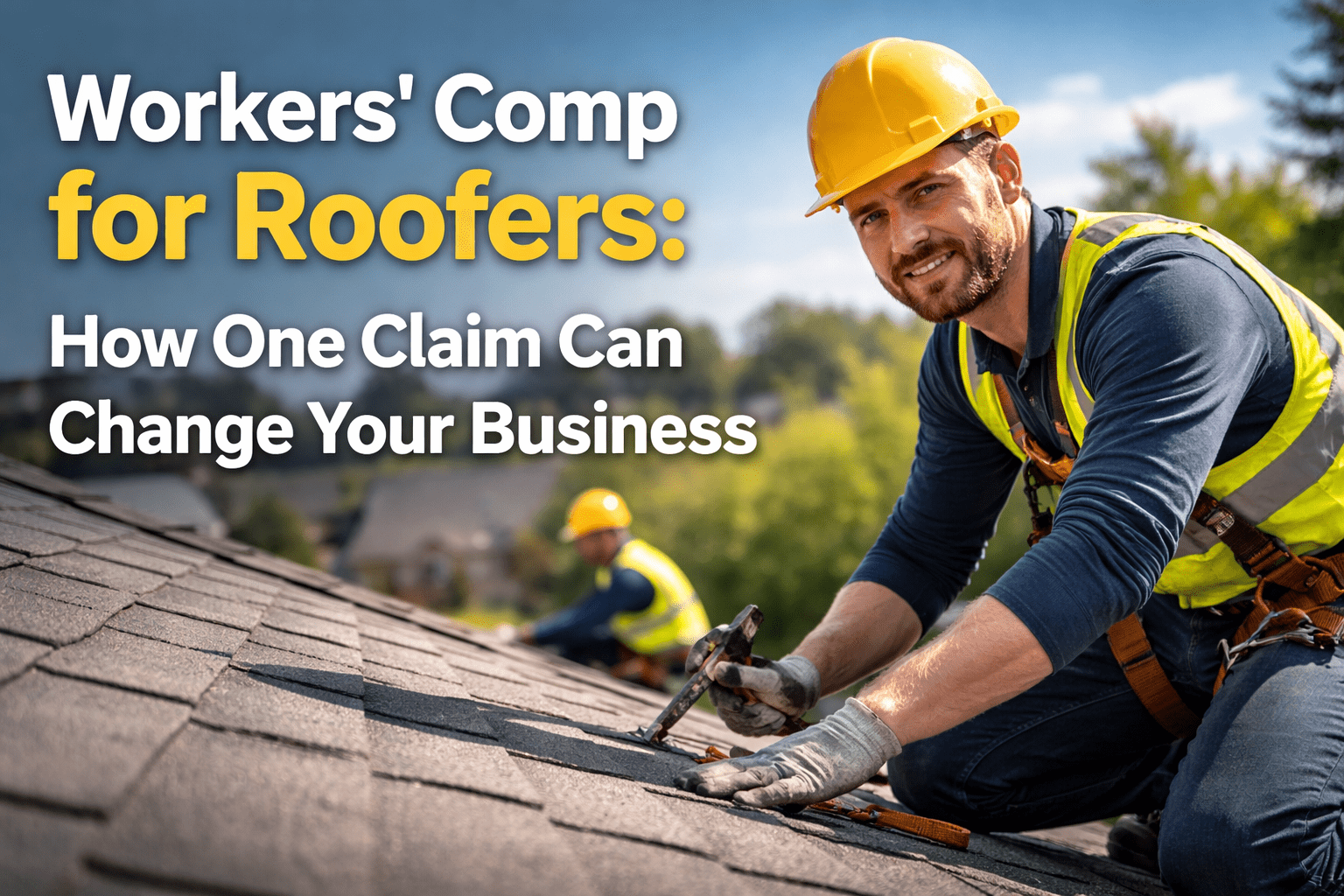 workers comp for roofers North Carolina claim involving a roofing crew and jobsite injury review