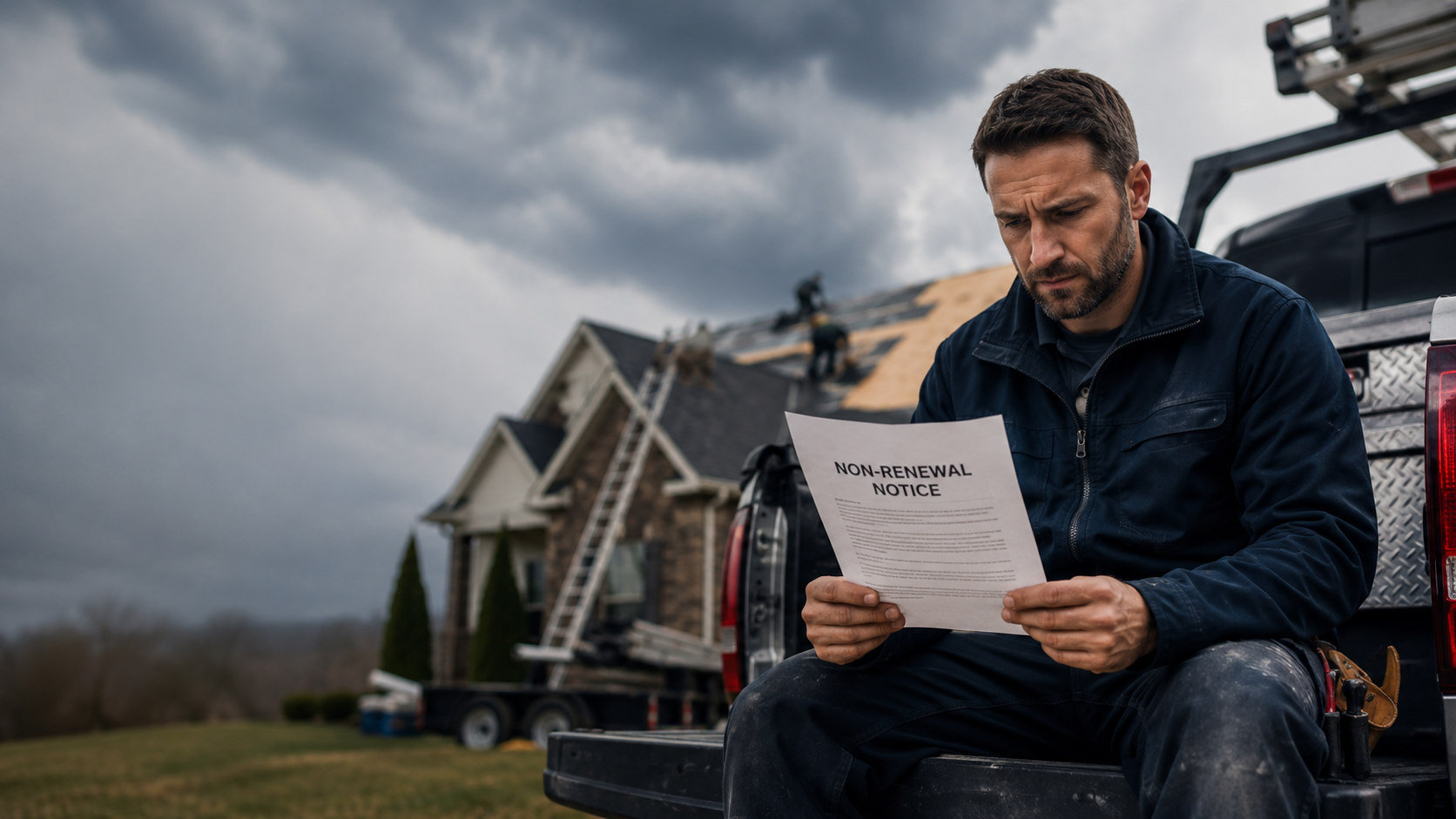 Roofing insurance non-renewal review for a North Carolina roofing contractor