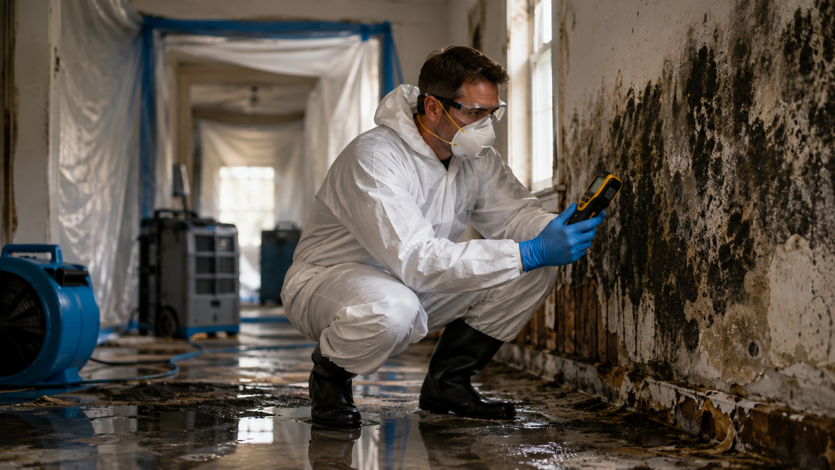 Contractors pollution liability insurance for restoration companies performing water and contamination cleanup
