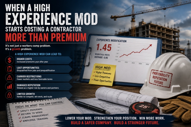 Experience mod contractor bidding North Carolina workers compensation and construction prequalification review